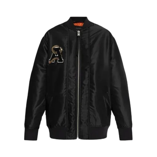Embroidered Bomber Jacket