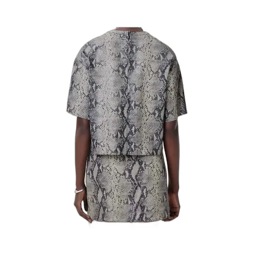 Modern Patterned Boxy Top
