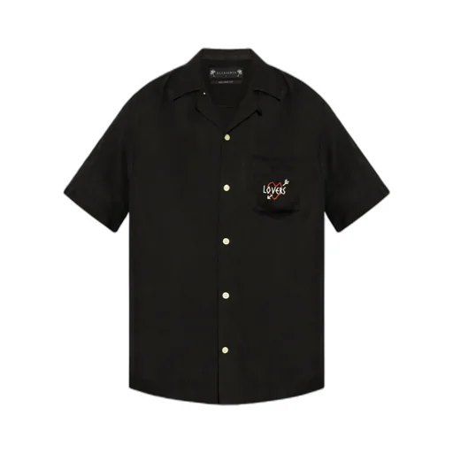 Lovers Embroidered Pocket Shirt