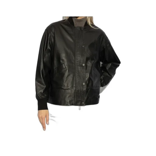 Quilted Panel Bomber Jacket