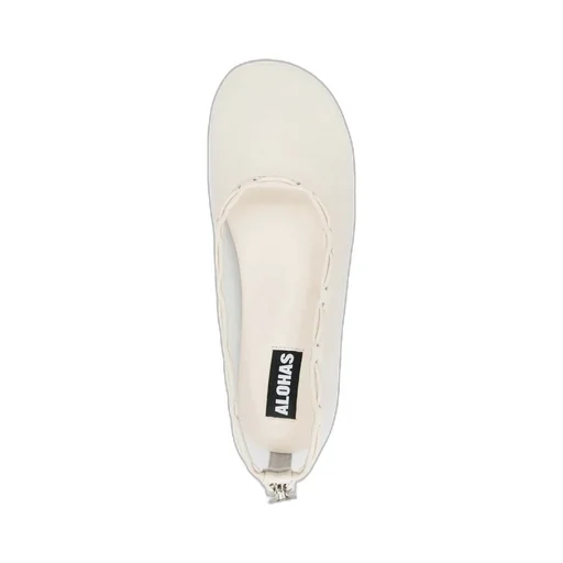 Gill Mesh Leather Ballet Flats