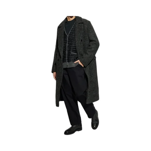 Classic Double-Breasted Coat