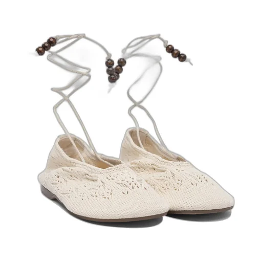 Rosemary Crochet Ballet Flats
