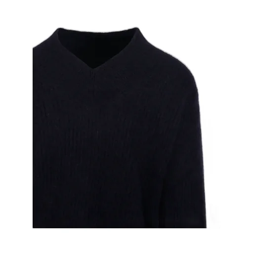 V-Neck Ribbed Sweater
