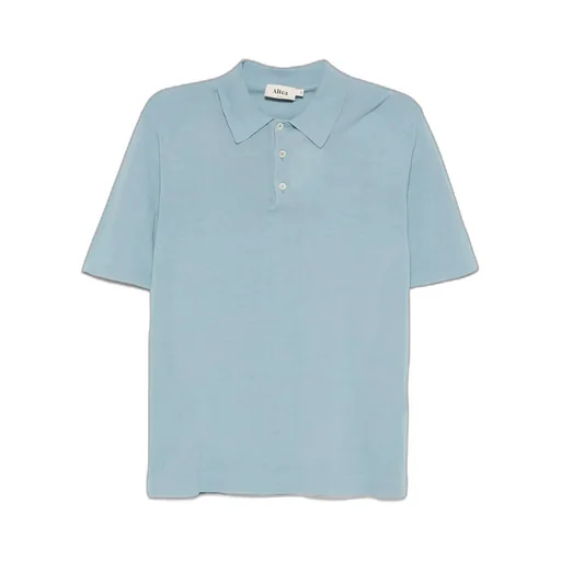 Fine-Knit Polo Shirt