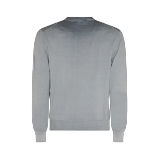Fine-Knited Crew Neck Sweater