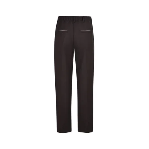 Cigarette Wool-Blend Pants