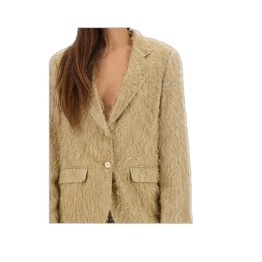 Single-Breasted Casual Jacket