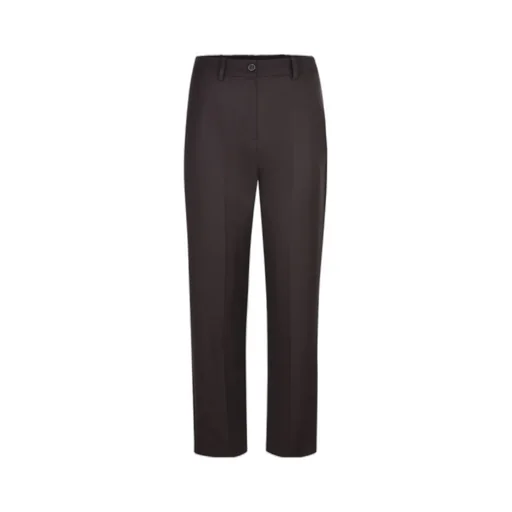 Cigarette Wool-Blend Pants