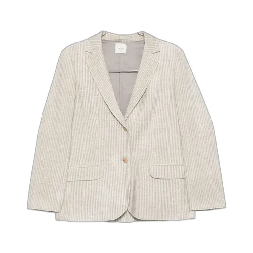 Single-Breasted Velvet Blazer