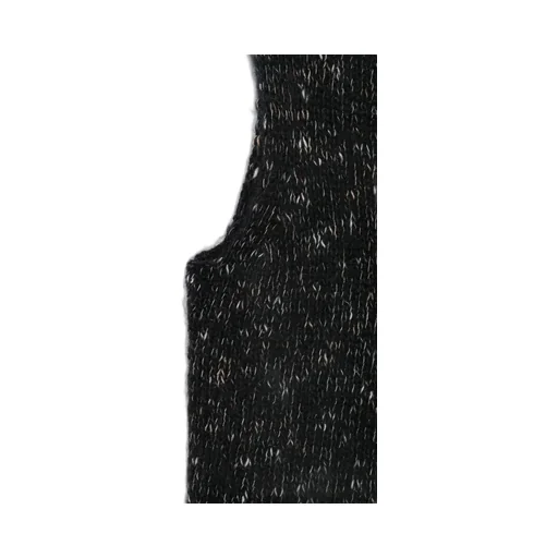 High-Neck Knitted Vest
