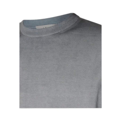 Fine-Knited Crew Neck Sweater