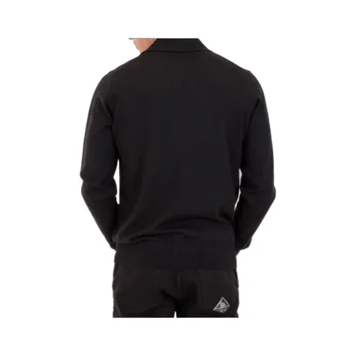 Long-Sleeve Merino Polo Shirt
