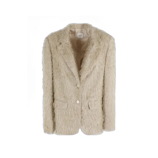 Single Breasted Fringed Jacket