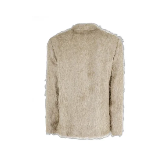 Single Breasted Fringed Jacket
