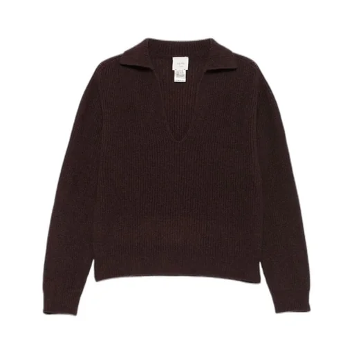 Quilted Long Sleeve Ribbed Jumper
