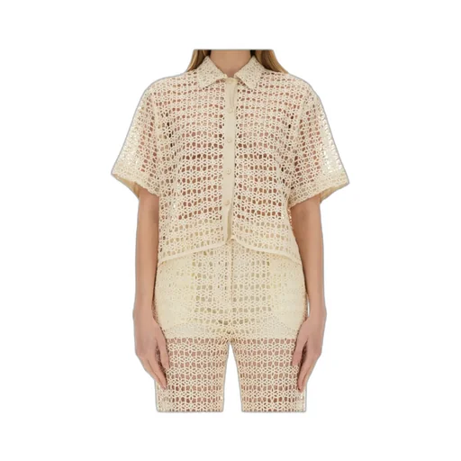 Macrame Short Sleeved Shirt
