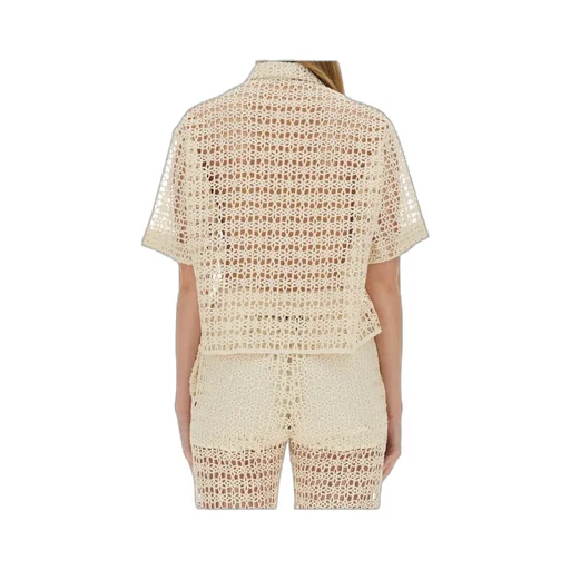 Macrame Short Sleeved Shirt