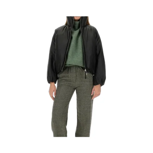 Zip-Up Padded Puffer Jacket