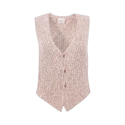 Sequin-Embellished Knitted Vest