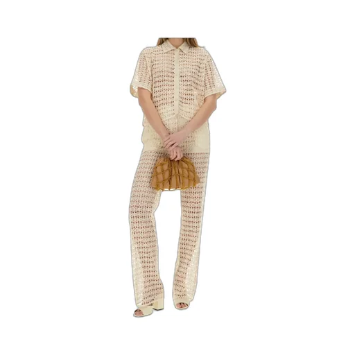 Macrame Short Sleeved Shirt