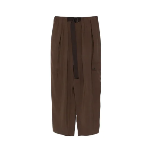 Pleated Detail Track Pants