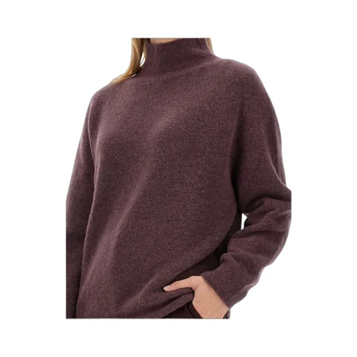 High-Neck Knitted Sweater