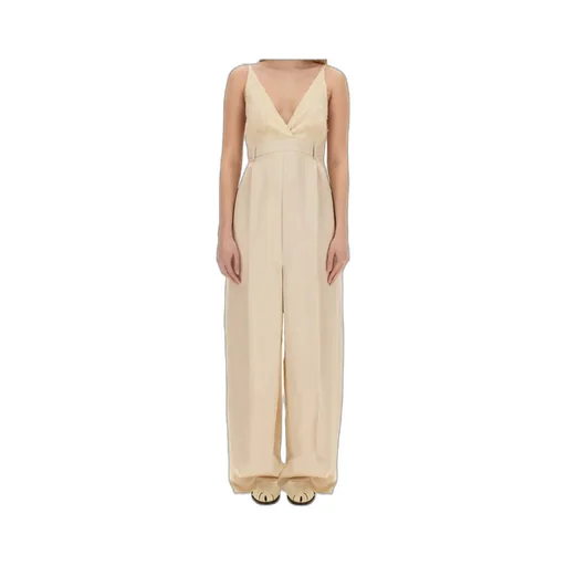 Tailored Wide Leg Jumpsuit