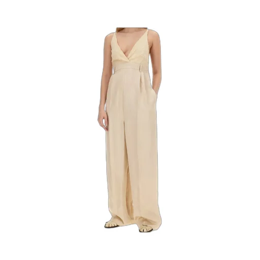 Tailored Wide Leg Jumpsuit