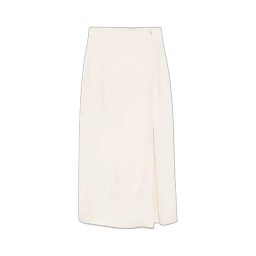 Linen Midi Skirt