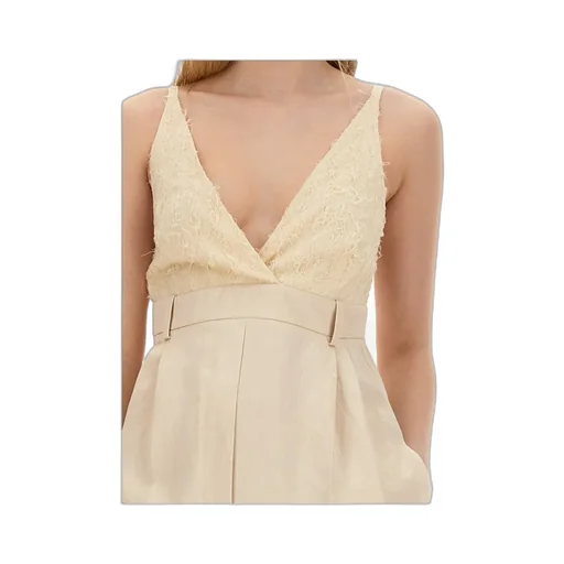 Tailored Wide Leg Jumpsuit