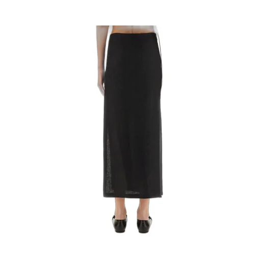Side-Slit Midi Skirt