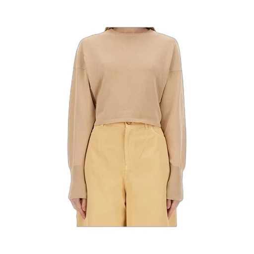 Cropped Knit Sweater