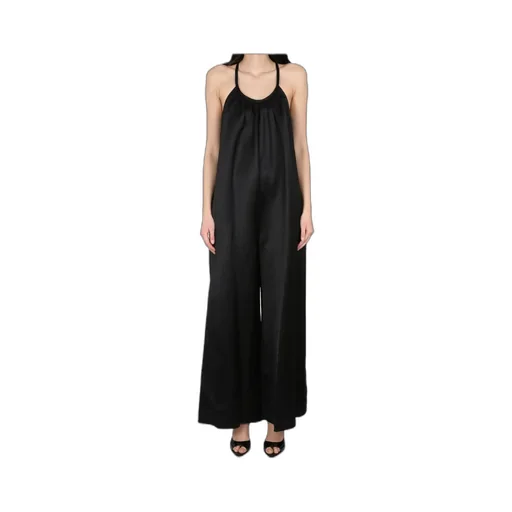 Sleeveless Round Neck Jumpsuit