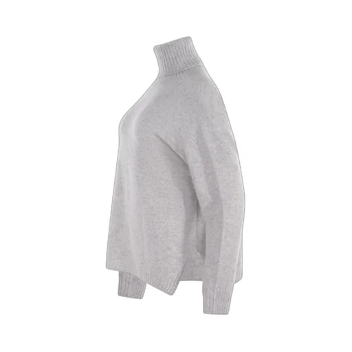 Long Sleeved Turtleneck Knitted Jumper