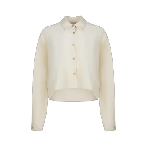 Long Sleeve Cropped Shirt