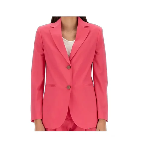 Single-Breasted Buttoned Blazer