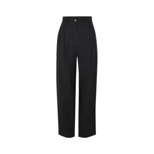 Striped Wide Leg Trousers