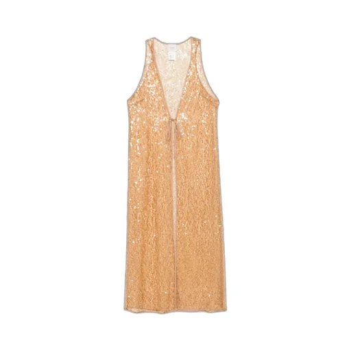 Sequin-Embellished Gilet