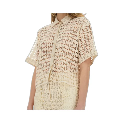 Macrame Short Sleeved Shirt