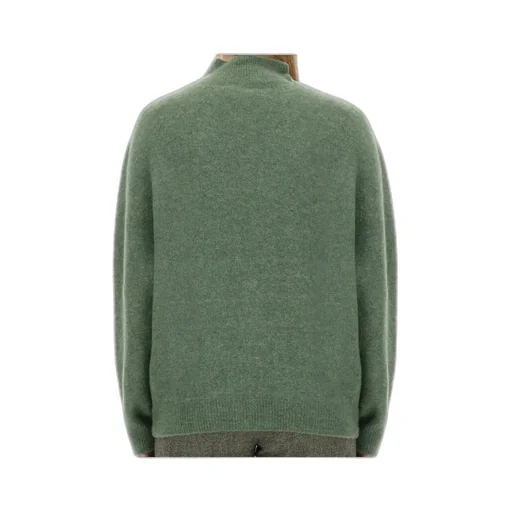 High-Neck Knitted Jumper