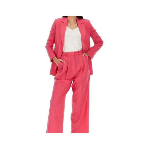 Single-Breasted Buttoned Blazer