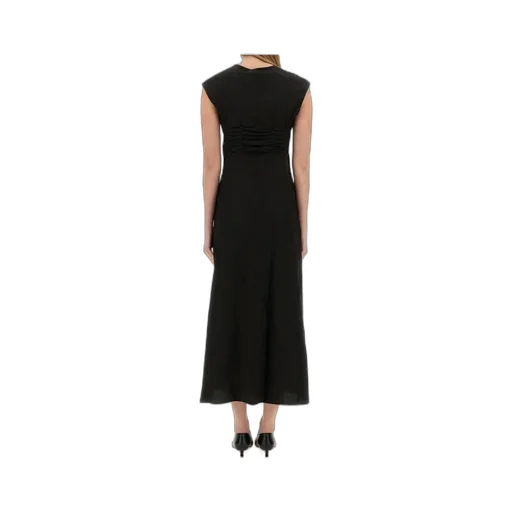 Elegant Poplin Maxi Dress