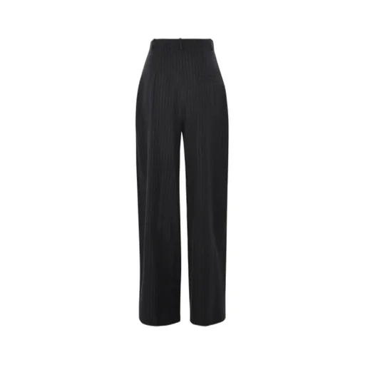 Striped Wide Leg Trousers
