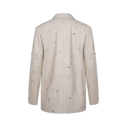 Quilted Long Sleeve Embellished Jacket