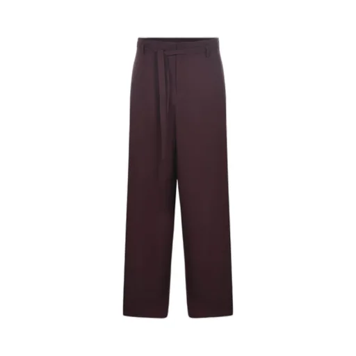 Belted Wide Leg Trousers