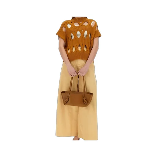 Springtime Knit Jersey Top