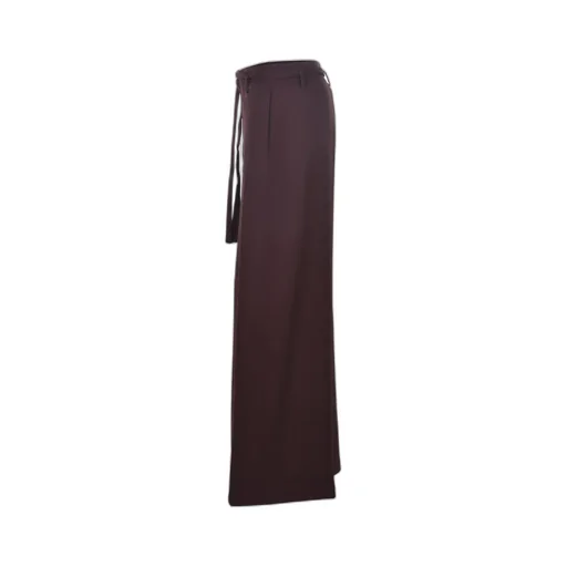 Belted Wide Leg Trousers