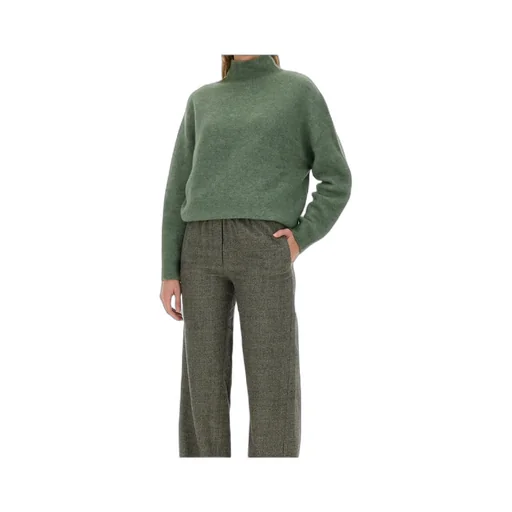 High-Neck Knitted Jumper