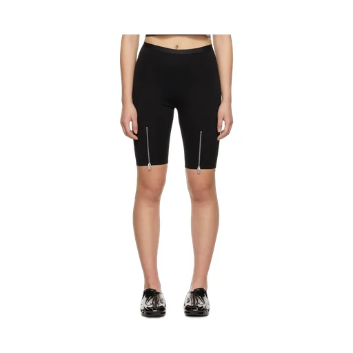 Zip-Front Cycling Shorts